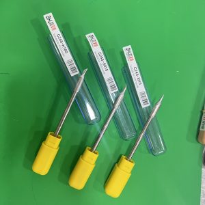 Mũi hàn JC Aixun mã C245 vàng - đầu cong