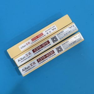 Mũi hàn Aixun Vàng đầu C210 - S020: đầu cong